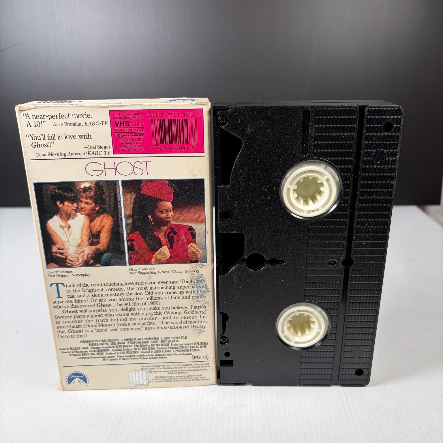 Ghost VHS 1990 Romantic Drama Original Release Paramount Pictures