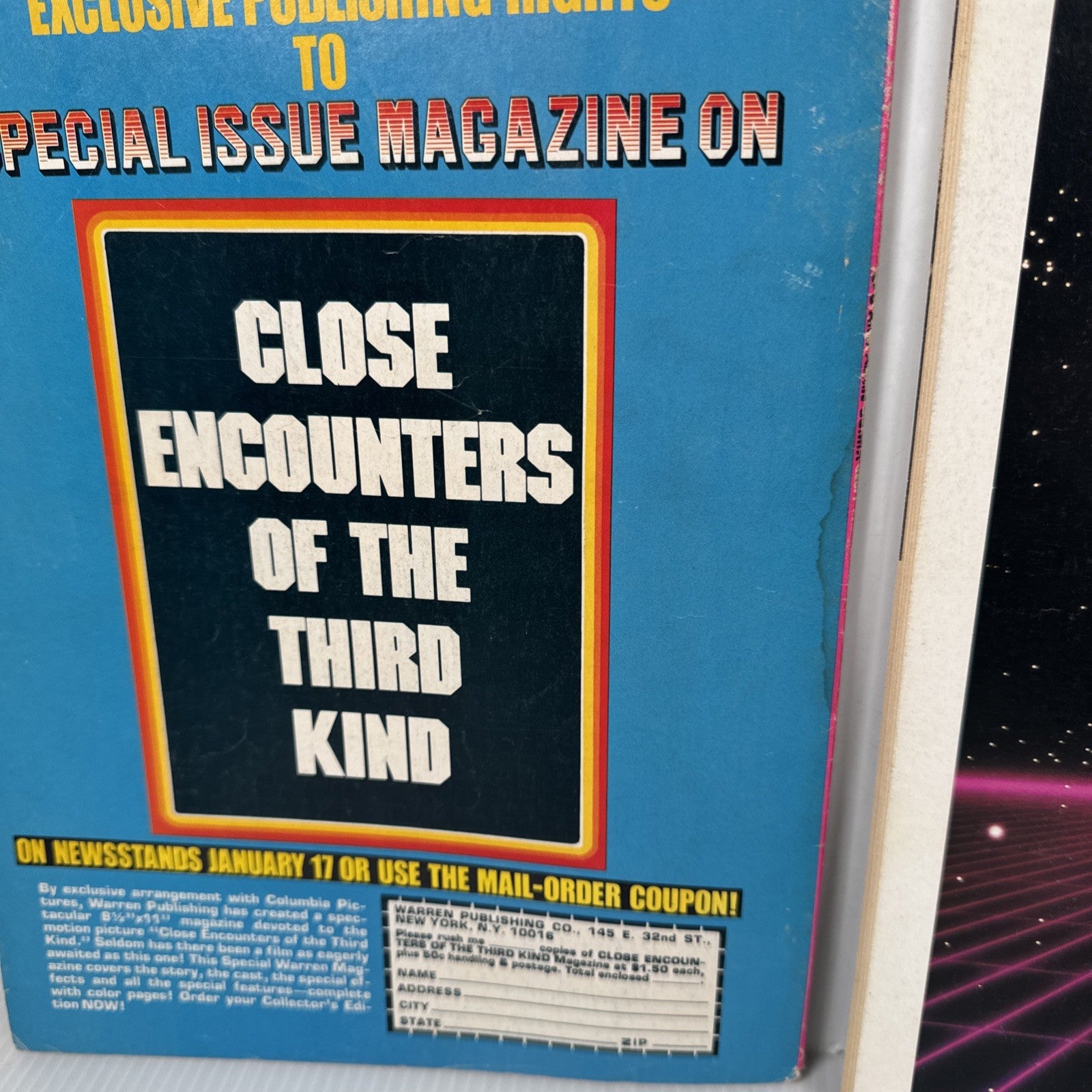 Vintage Lot Of 2 UFO Collector Magazines UFO & Alien Comix & UFO Universe