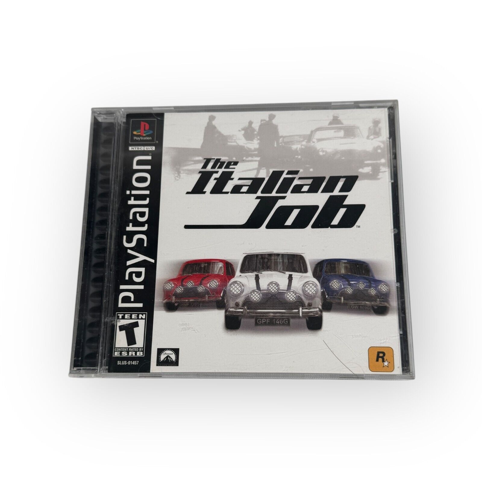 The Italian Job Playstation 1 Game by Rockstar Games Complete CIB Black Label