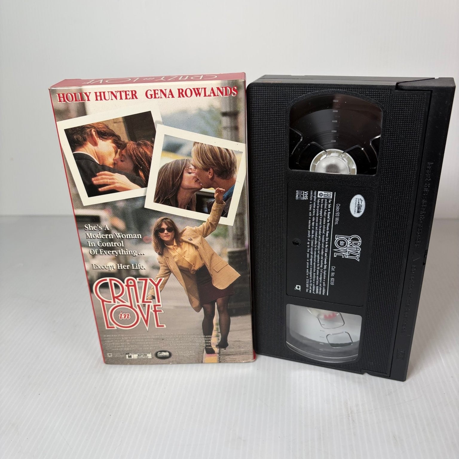 Crazy in Love VHS 1992 Romantic Drama Turner Home Entertainment