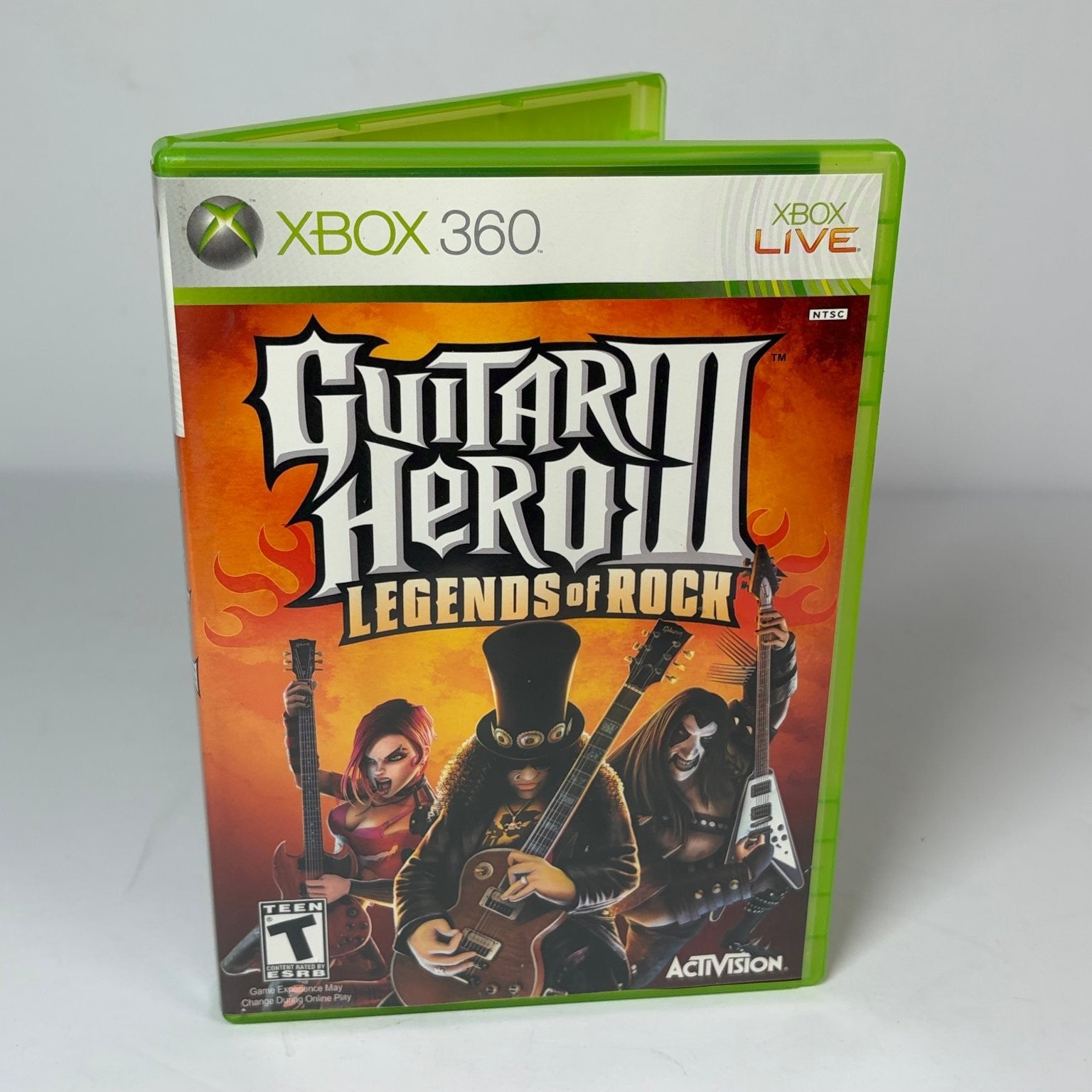 Guitar Hero III: Legends of Rock - Microsoft Xbox 360 - Complete w/ Manual