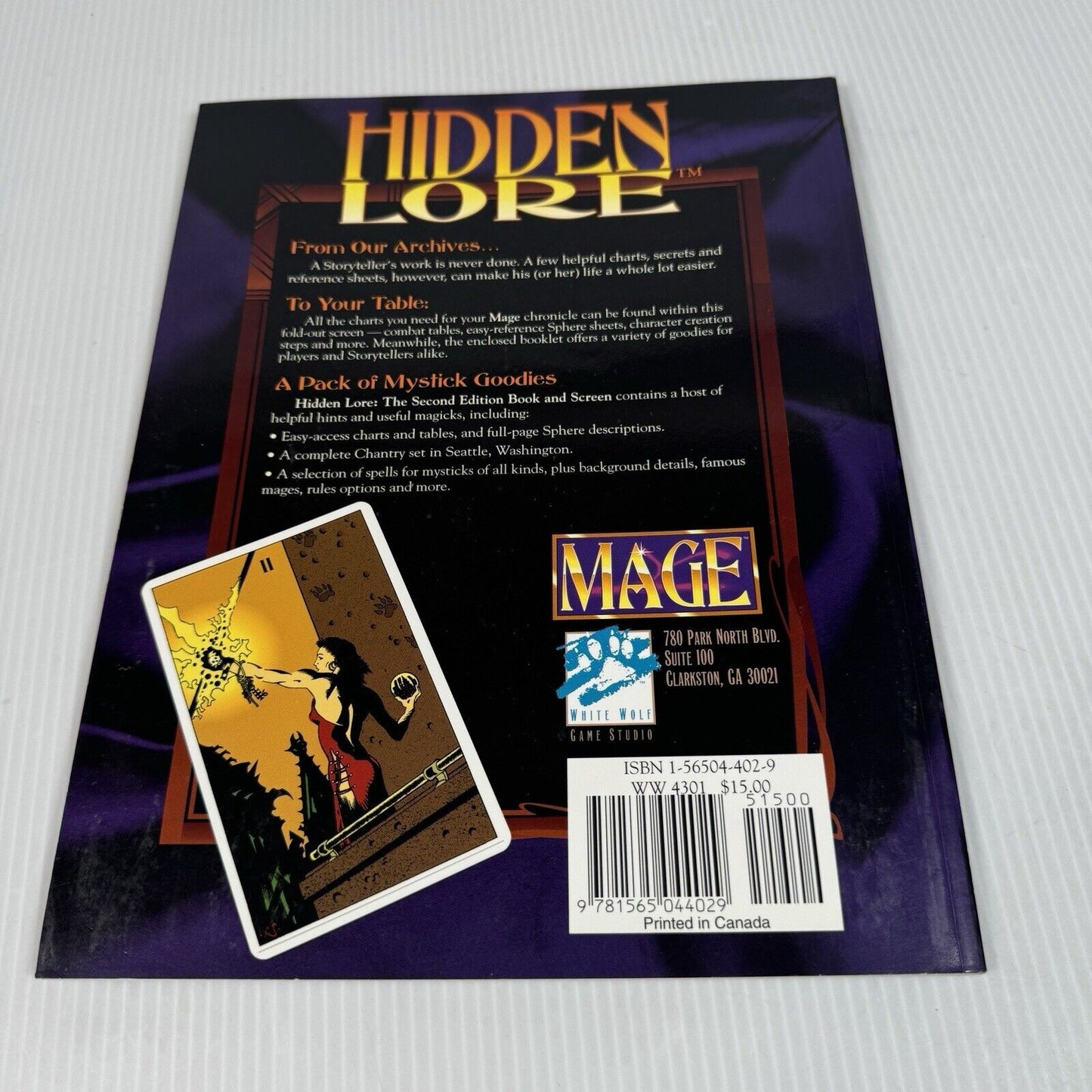 Hidden Lore, 2nd Edition (Screen and Lore / Mage: The Ascension) Robey, John...