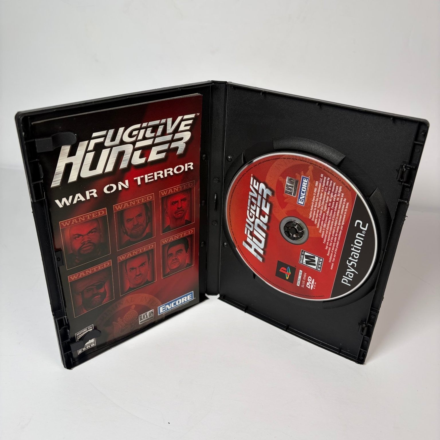 Fugitive Hunter War On Terror PlayStation 2 PS2 Video Game Shooter Complete CIB