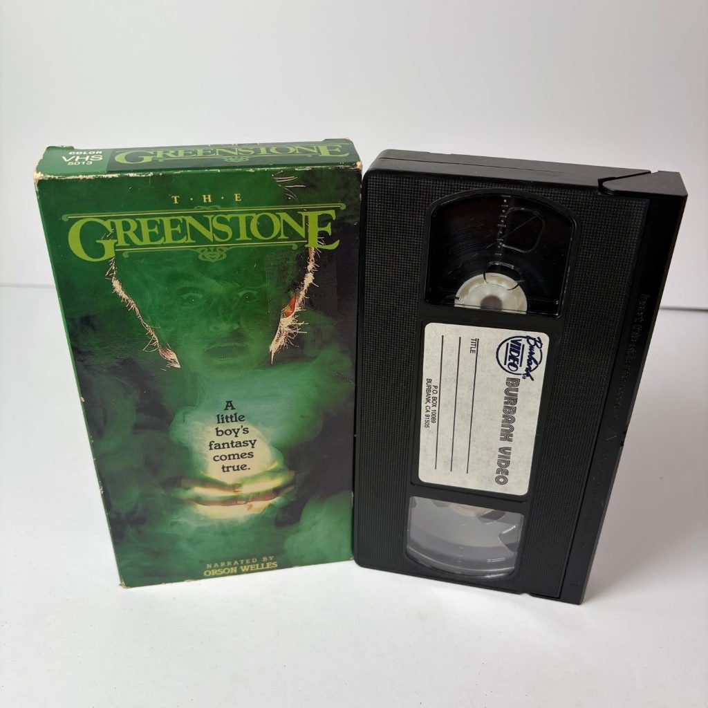 The Greenstone VHS Narrated by Orson Welles Family Fantasy Rare 1985