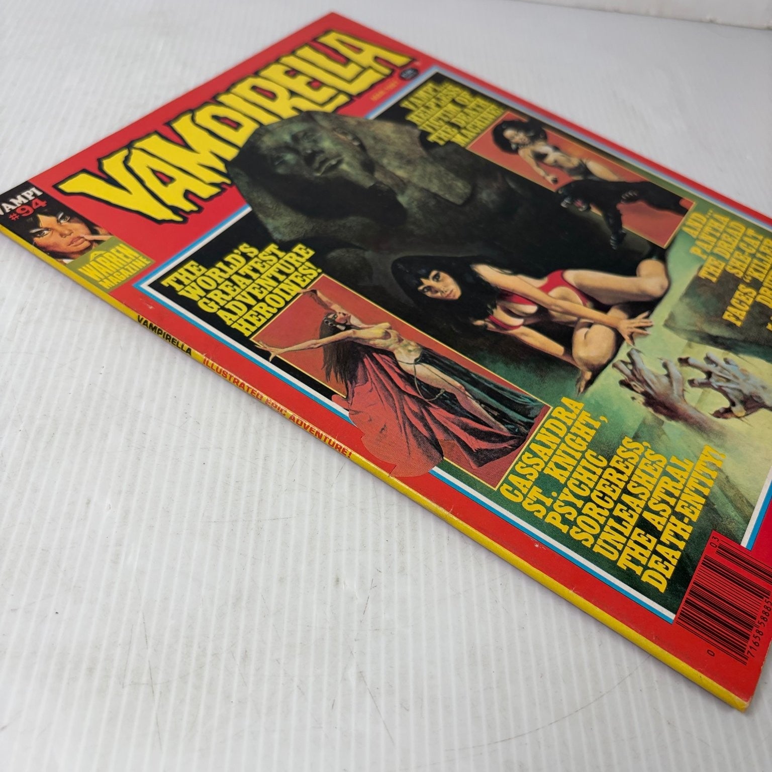 Vampirella Comic Magazine #94 March 1981 Star Wars Empire Strikes Back Ad Horror