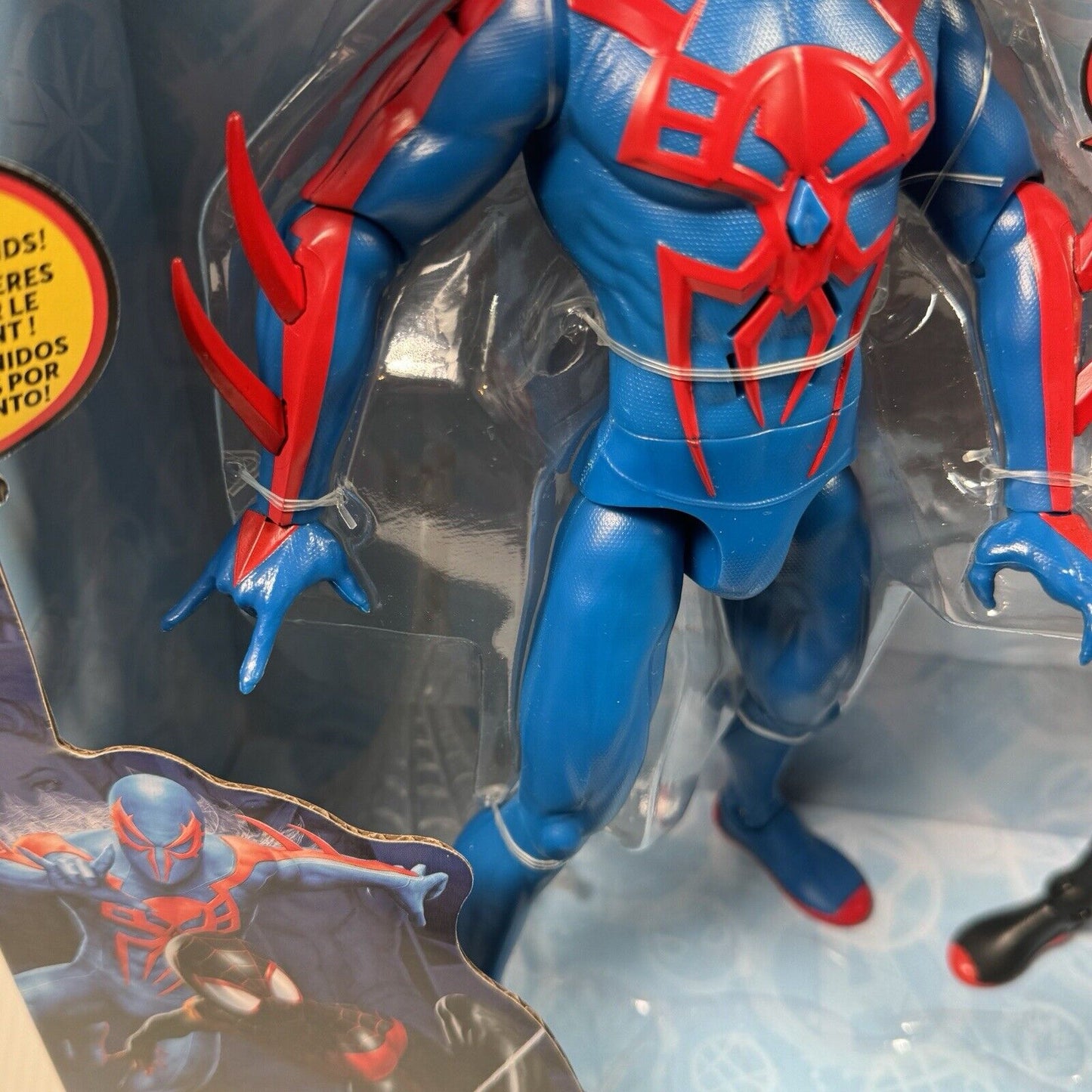 Marvel Spider Man 2099 & Miles Morales Talking Power Icons Figure Set Disney