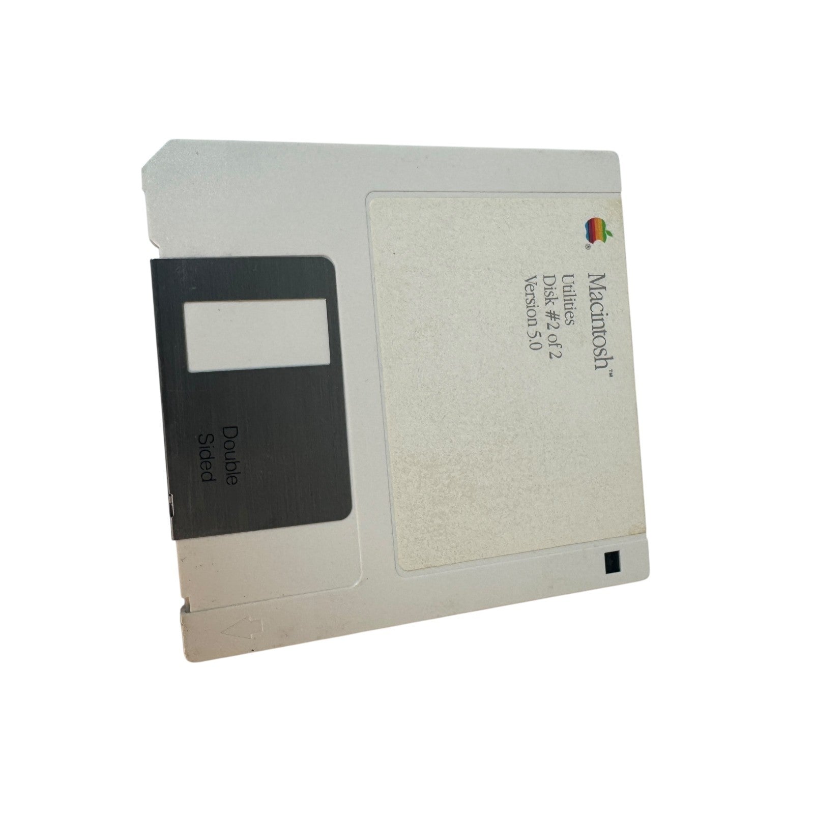 Vintage Macintosh Utilities Version 5.0 Disk Set #1 & 2 OEM System Software