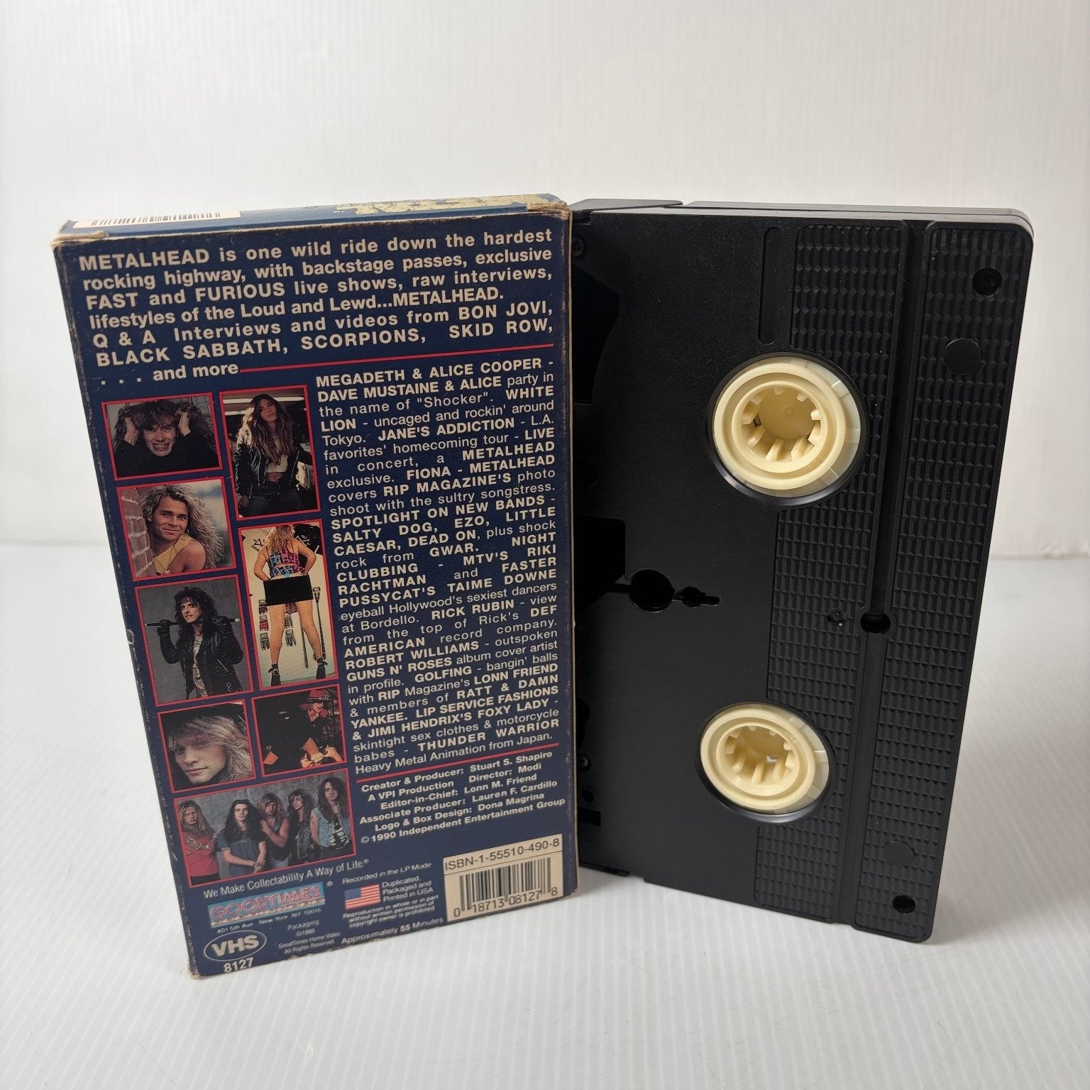 METAL HEAD VHS 1990 Hard Rock Heavy Metal Premiere Collector's Edition VPI