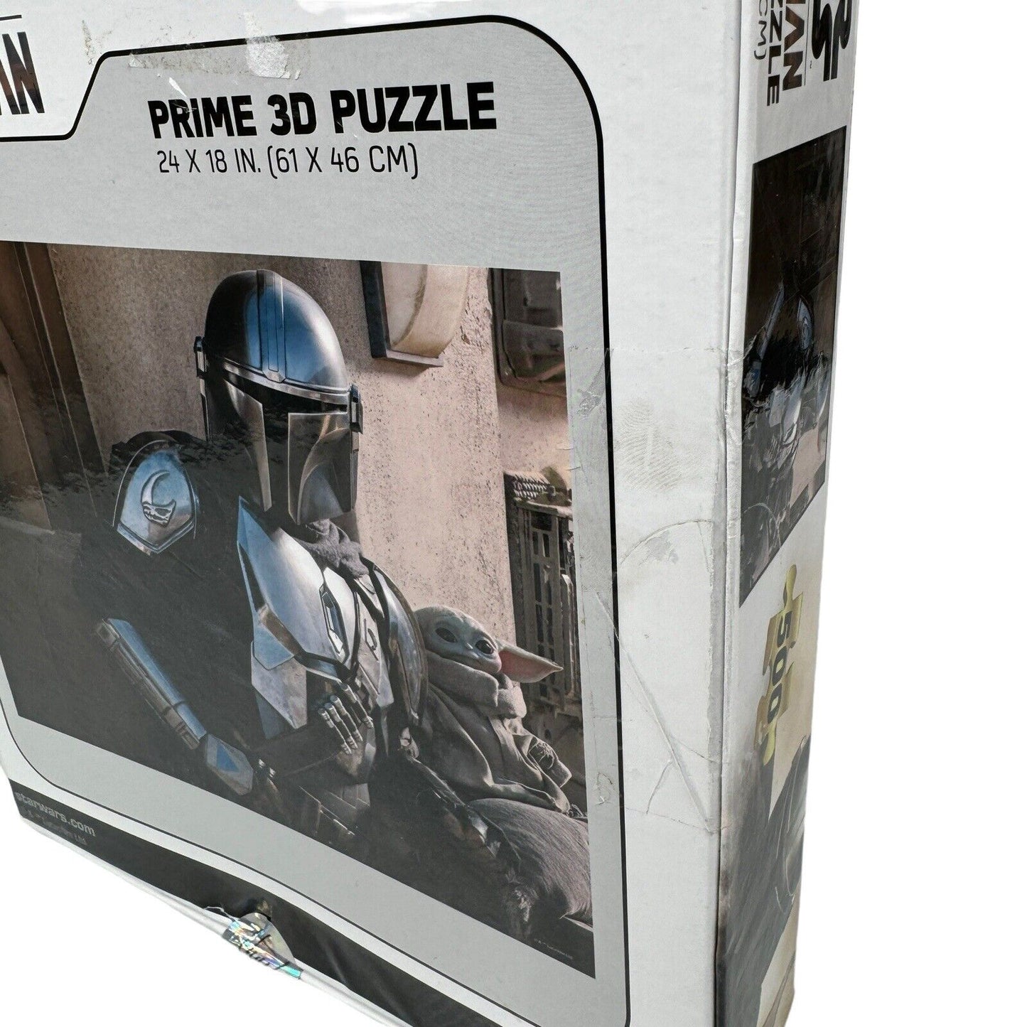 Disney Star Wars Prime 3D Puzzle The Mandalorian 500 PC 24 x 18 in Baby Yoda