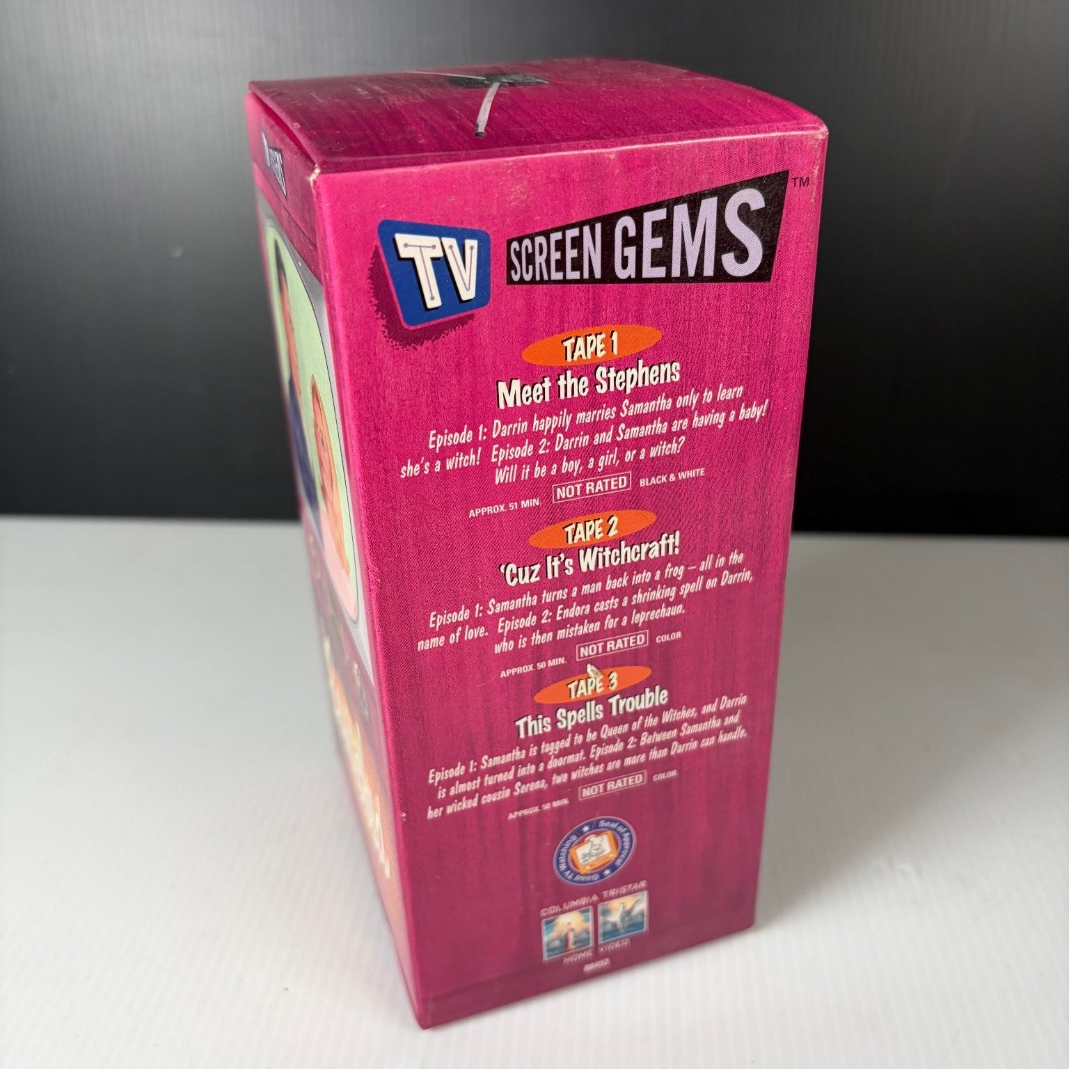 Bewitched VHS TV Comedy Classic 3-Tape Set TV Screen Gems Columbia