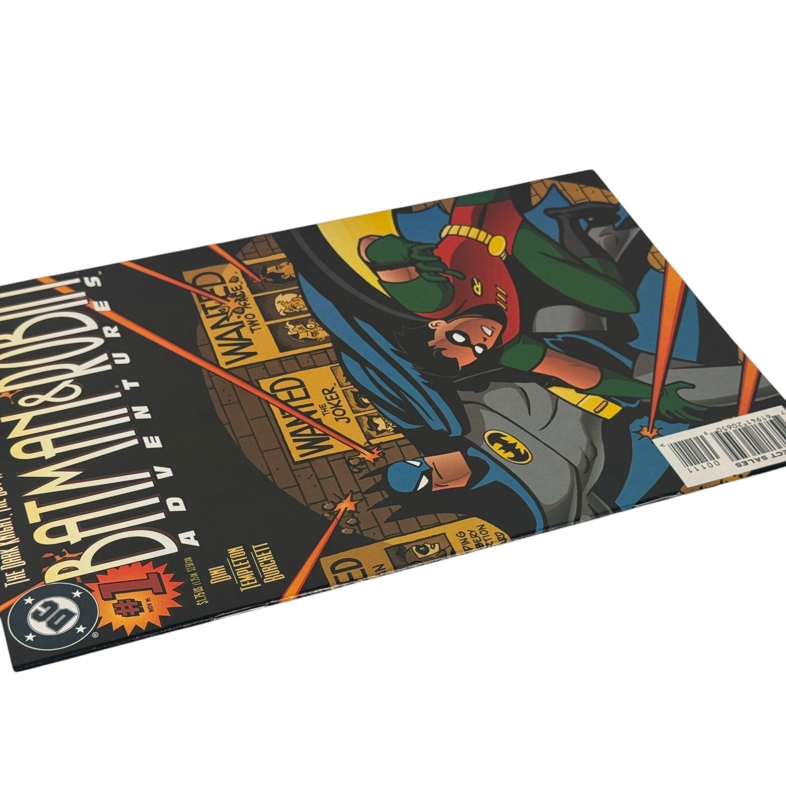 Batman and Robin Adventures #1 DC Comics November 1995 Animated Series Style