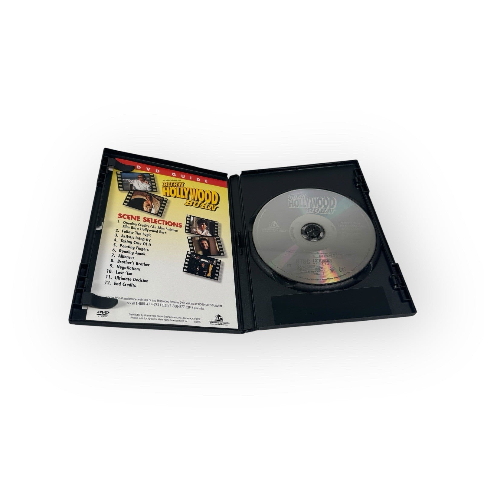 Burn Hollywood Burn (DVD, 2003) Dark Comedy with Sylvester Stallone