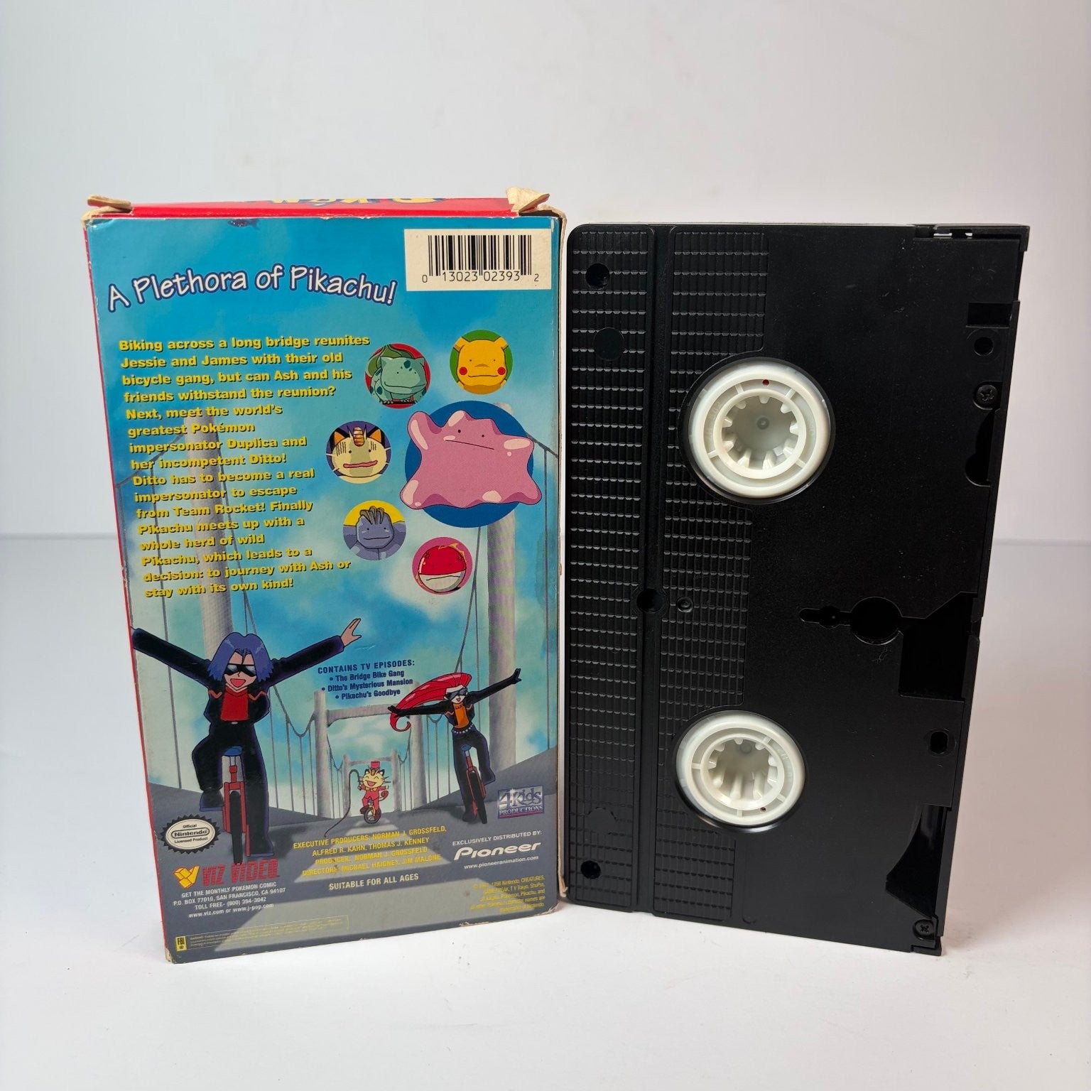 Pokemon Pikachu Party VHS 1999 Anime Kids Pioneer