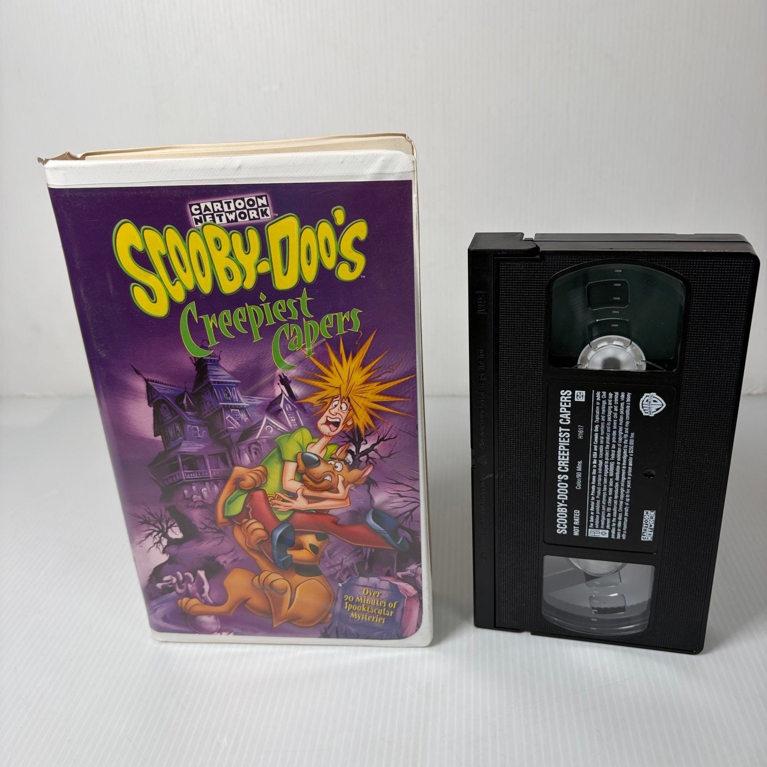 Scooby-Doo's Creepiest Capers VHS 1997 Cartoon Network Warner Bros Clamshell