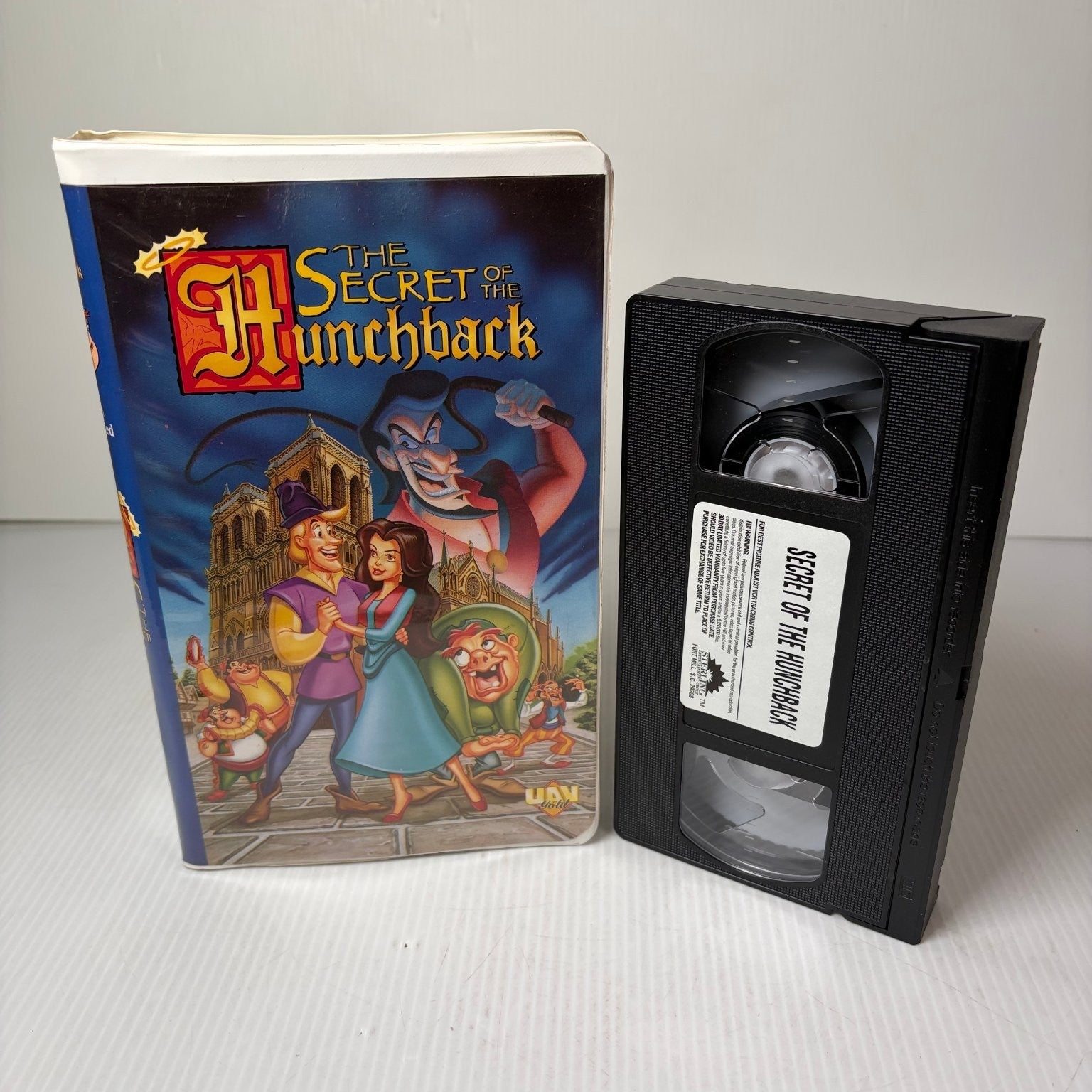 Secret of the Hunchback VHS 1997 Animated Family Adventure UAV