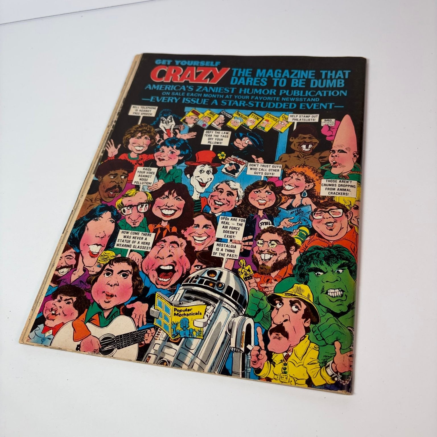 CRAZY June 1979 Mork The Merrier Magazine Humor Satire Mad