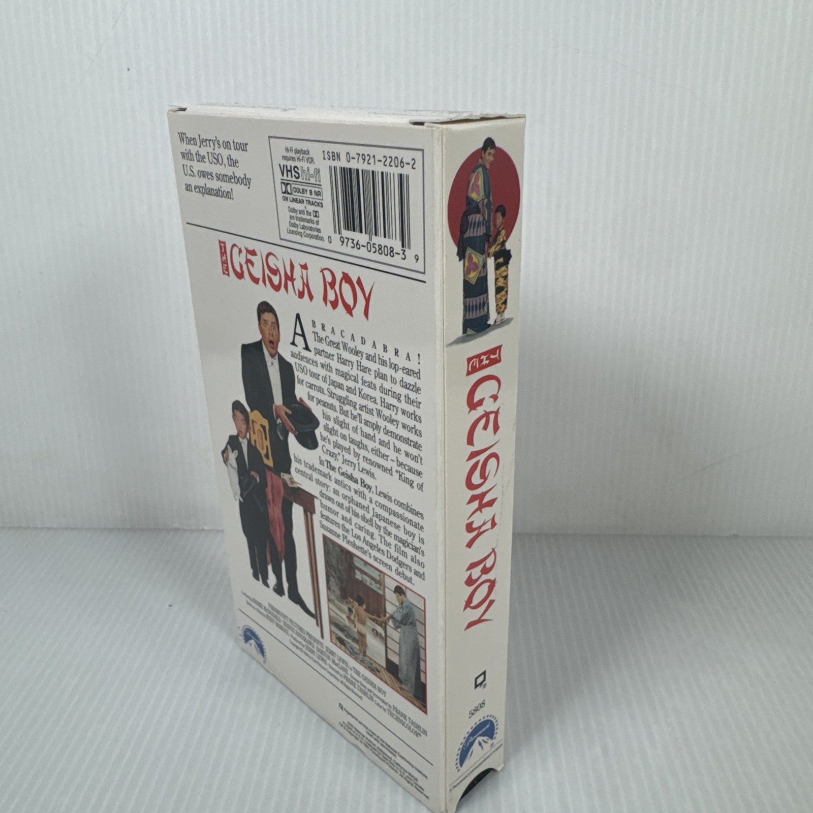 The Geisha Boy VHS Paramount 1990 Jerry Lewis