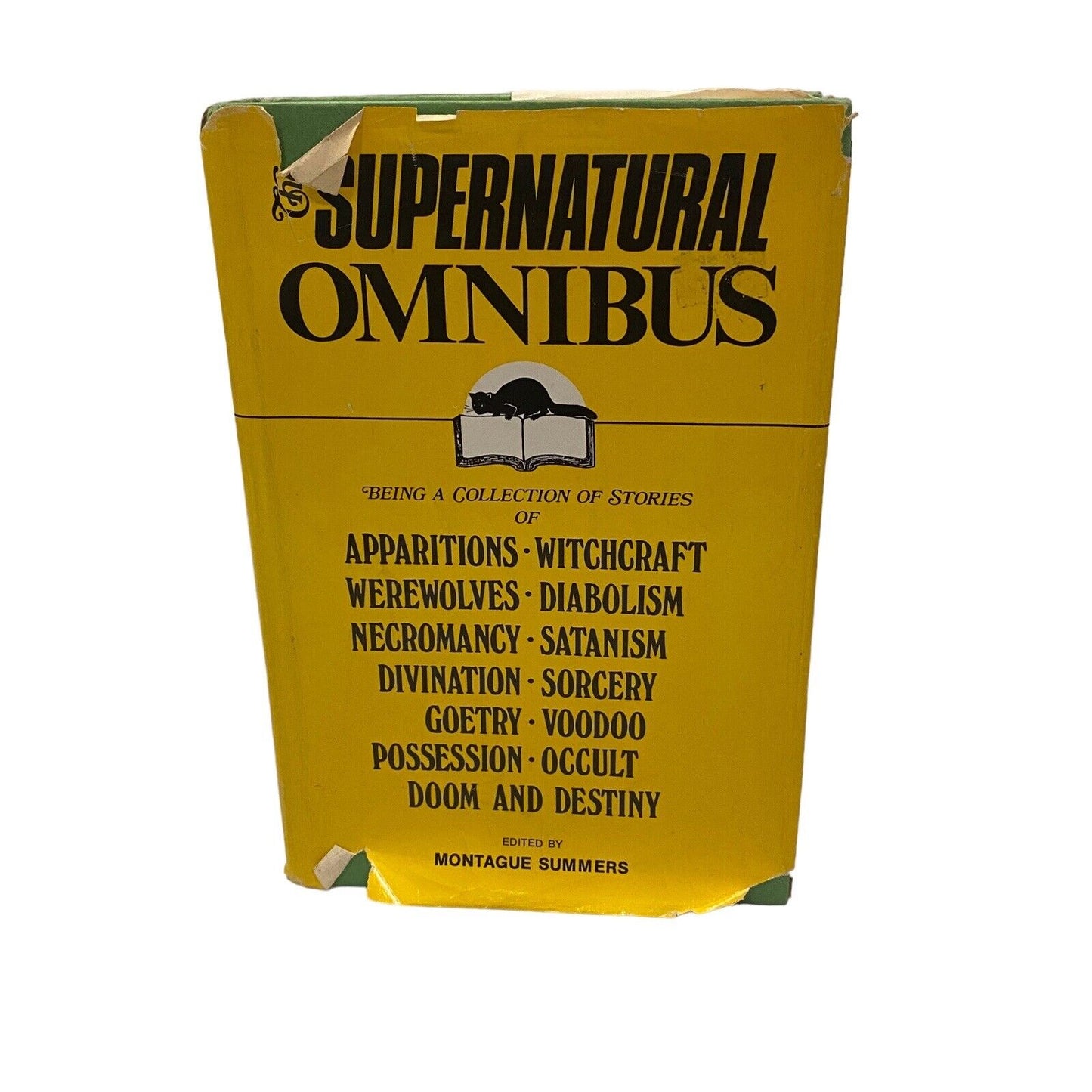 The Supernatural Omnibus Montage Summers VTG 1974 Print Hardcover