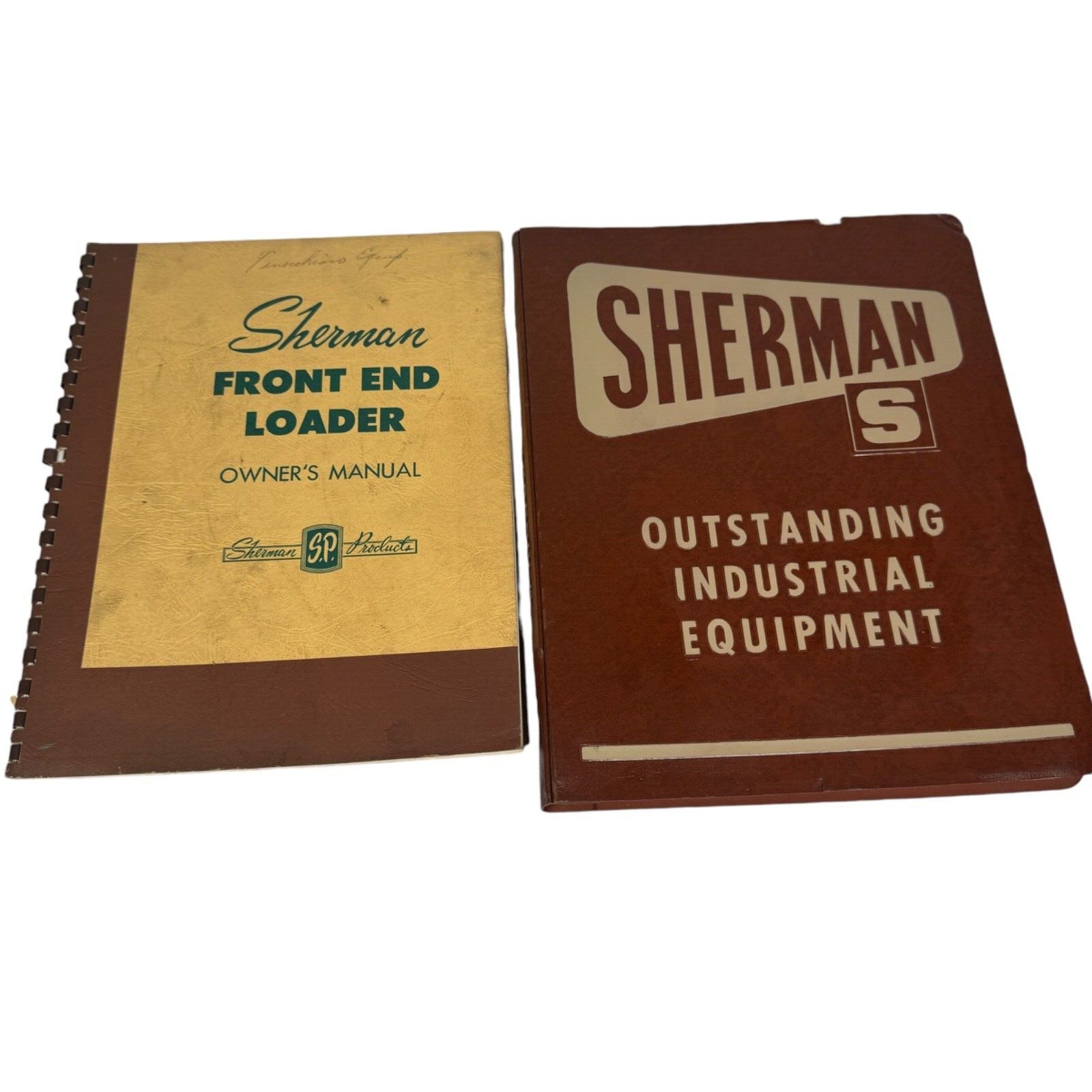 Sherman Front End Loader Owner's Manual 1955 Litho & Dealer Policy Manual