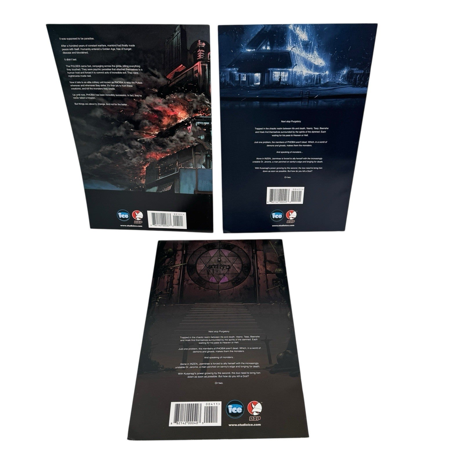 Mega City 909 Lot Of 6 Comics 1B, 4A, 4B, 5B, 6A, 7B NM Bagged & Boarded