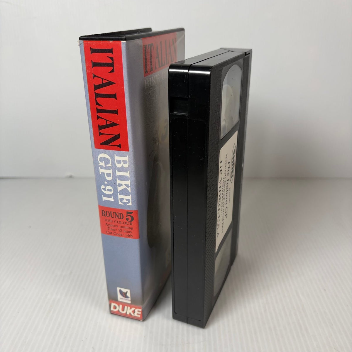 Italian Bike GP 1991 VHS Motorcycle Grand Prix Race Motovideo Shoei