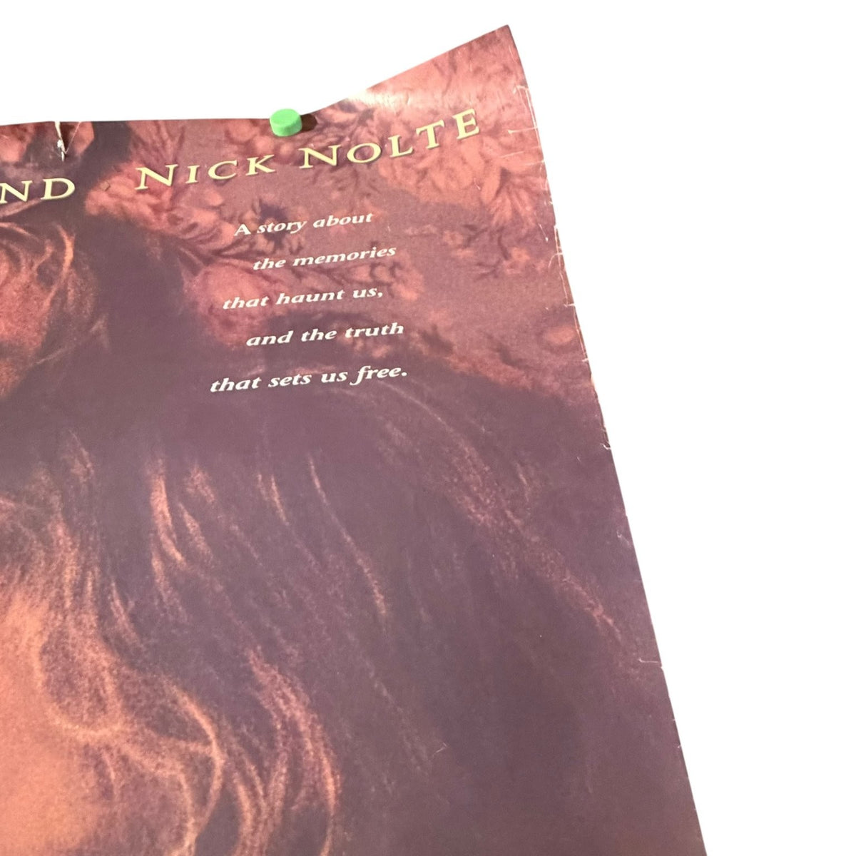 The Prince of Tides 1991 Video Store Poster Barbra Streisand Nick Nolte 27"x40"