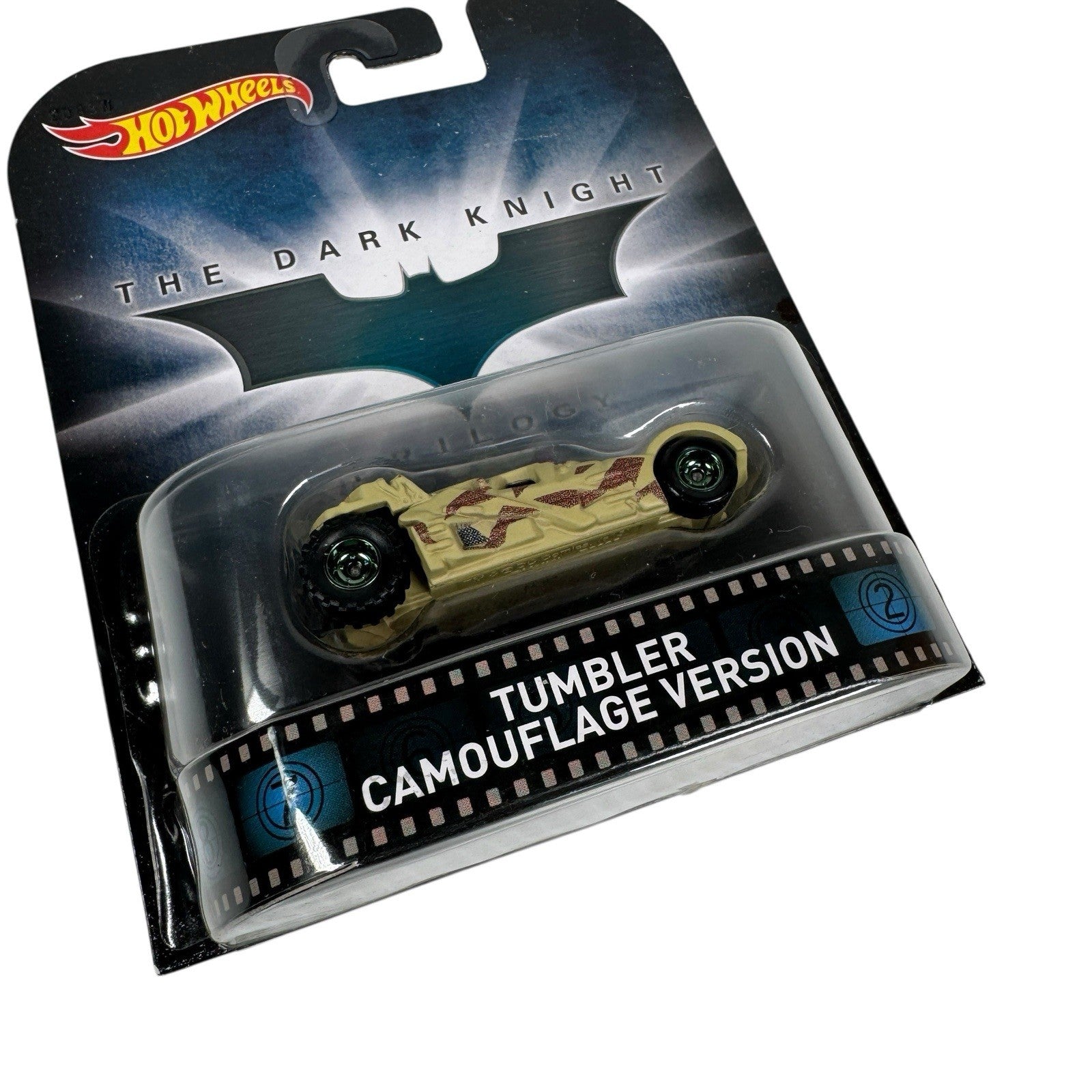 Hot Wheels Retro Entertainment Tumbler Camouflage Batman Batmobile Real Riders