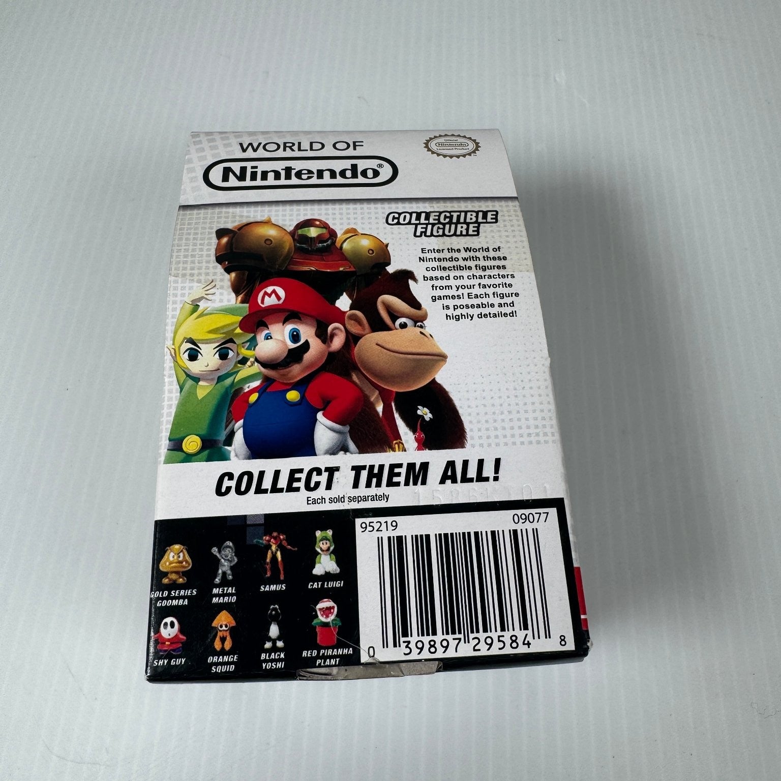 World of Nintendo Red Piranha Plant 2.5" Super Mario Collectible Figure