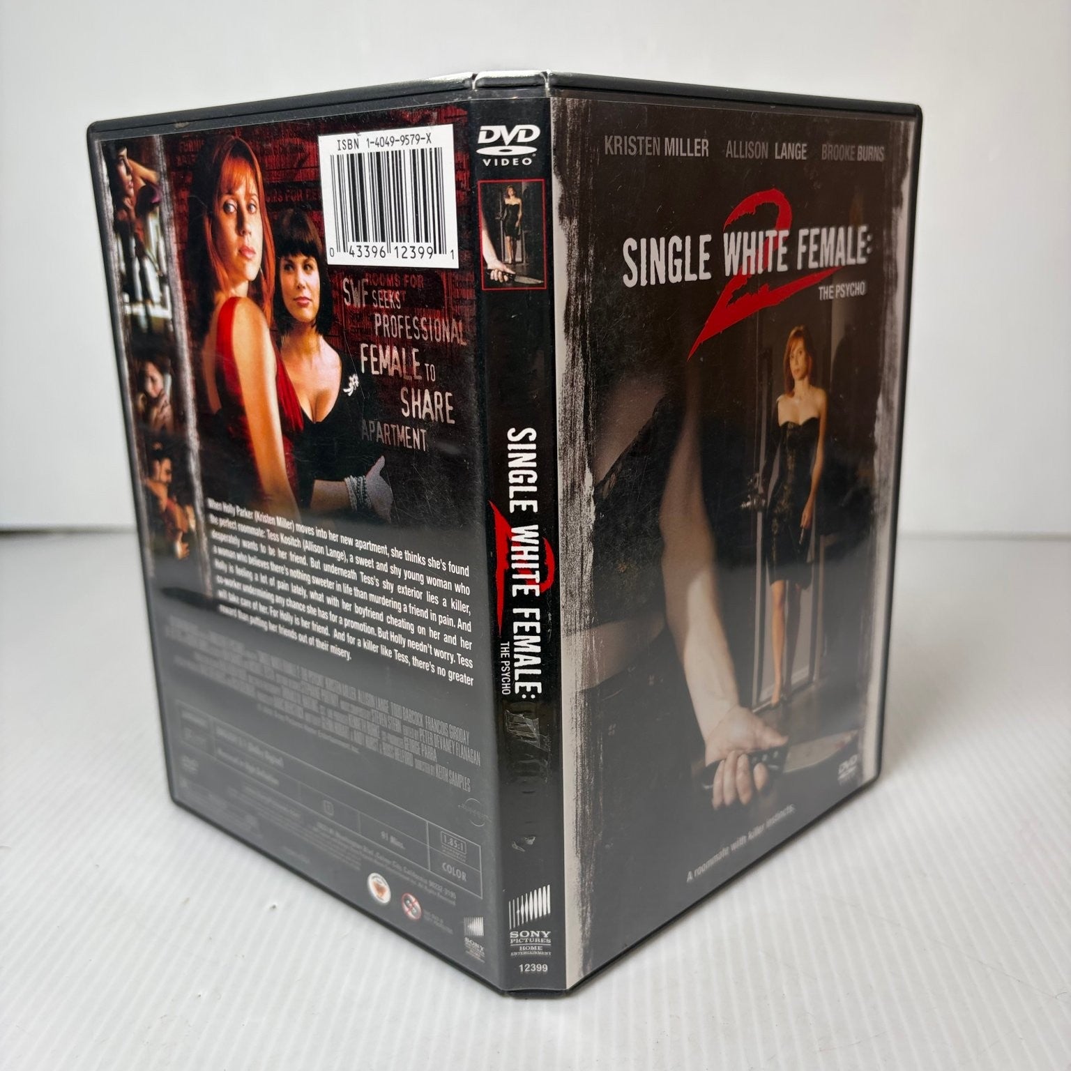 Single White Female 2: The Psycho DVD (2005) Kristen Miller, Thriller