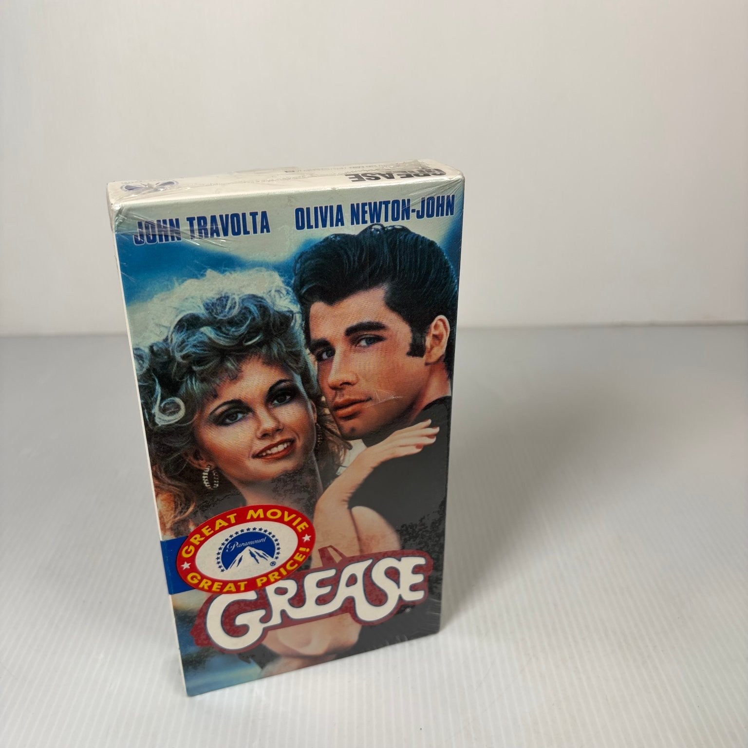 Grease VHS 1978 Musical Romance John Travolta Olivia Newton-John Paramount