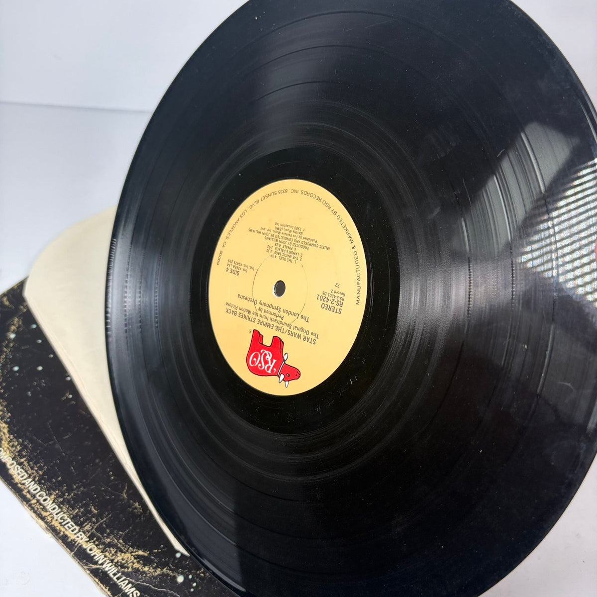 Star Wars The Empire Strikes Back Soundtrack Vinyl 2xLP RSO 1980 John Williams