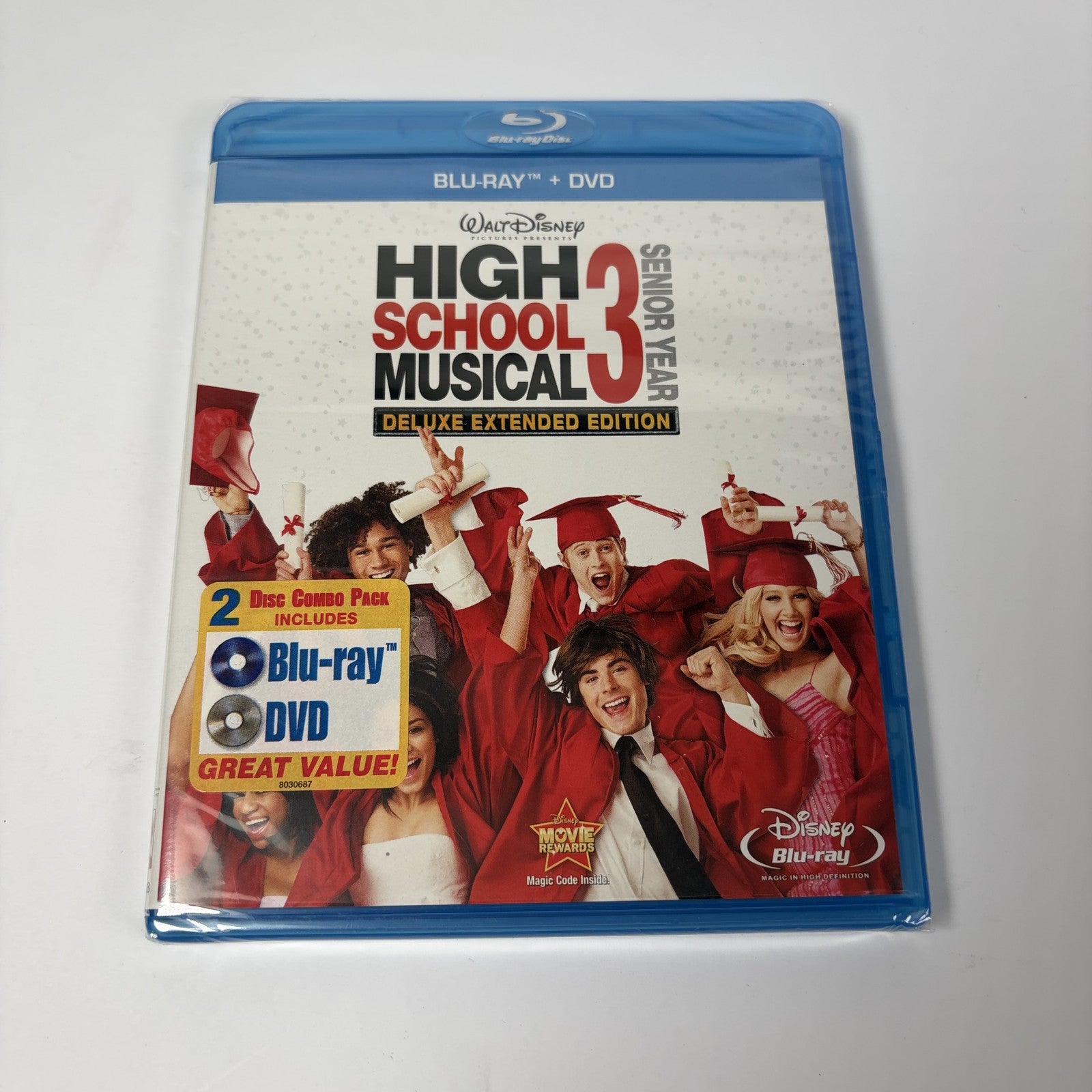 High School Musical 3: Senior Year Deluxe Extended Edition Blu-ray + DVD Combo
