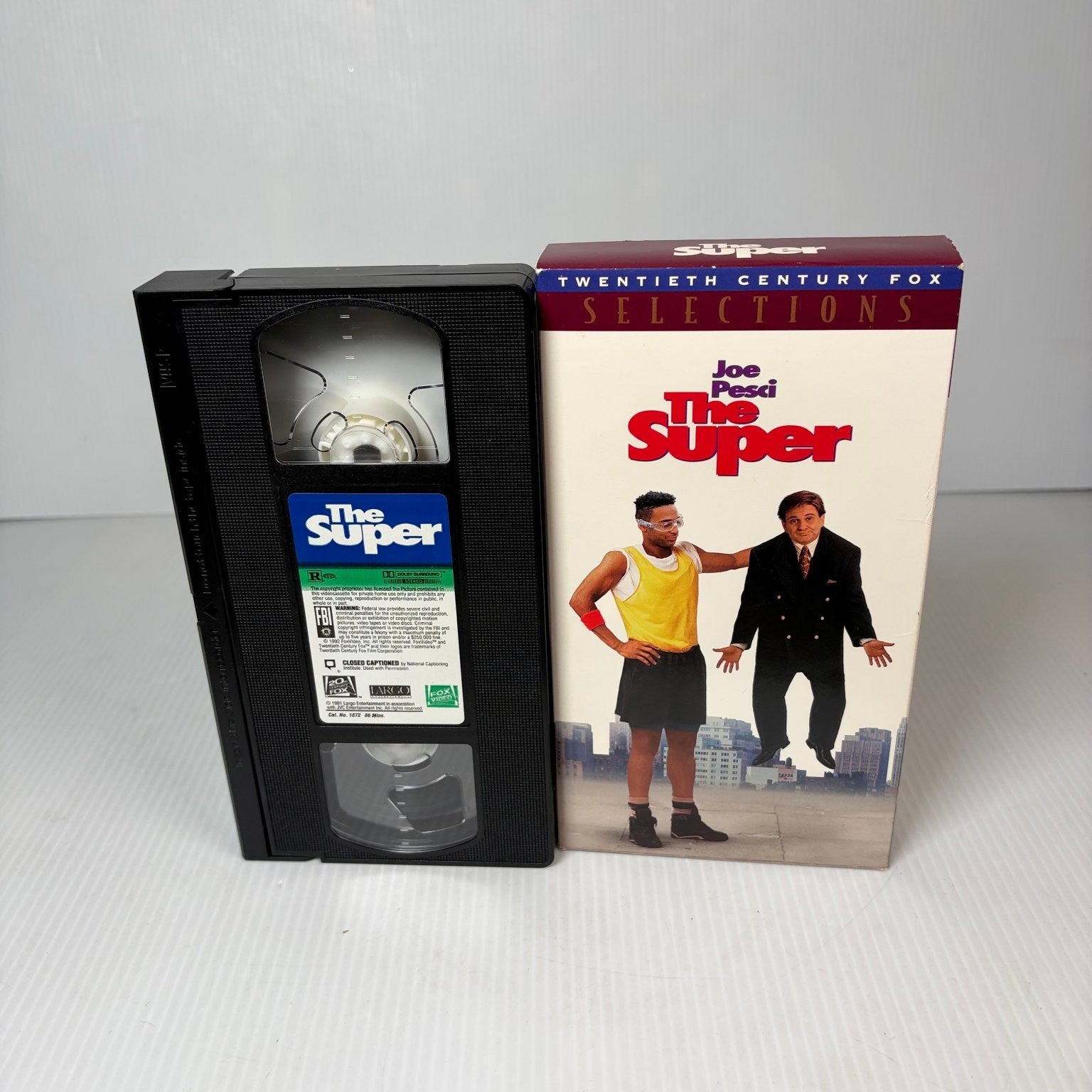 The Super VHS 1991 Joe Pesci Comedy R Rated Twentieth Century Fox Selections