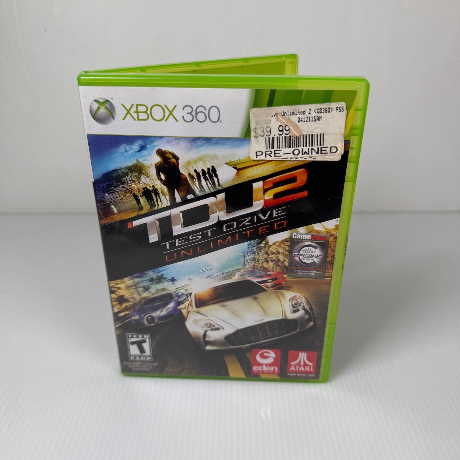 Test Drive Unlimited 2 Xbox 360 Video Game Open World Racing Complete CIB