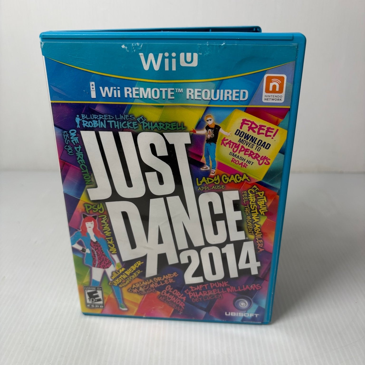 Just Dance 2014 Wii U Video Game Multiplayer Dance Rhythm Complete CIB