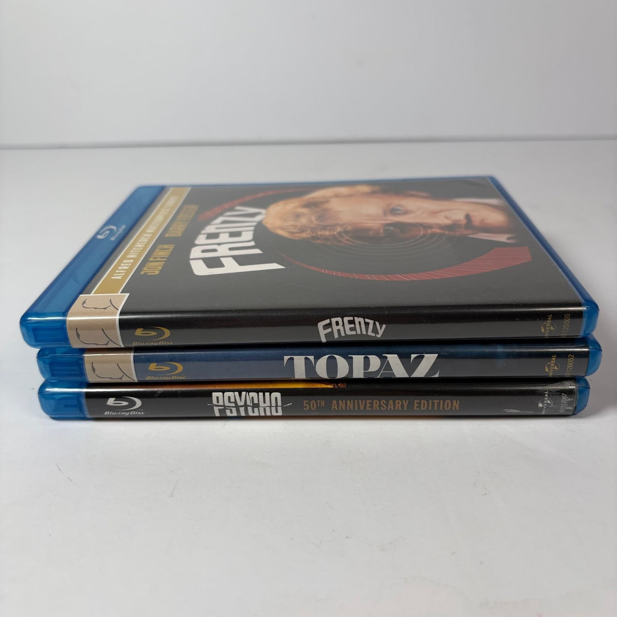Alfred Hitchcock Masterpiece Blu-ray Lot: Psycho, Topaz, Frenzy