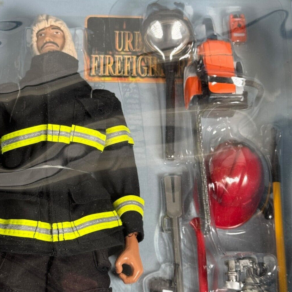 America's Finest Urban Firefighter 12" 21st Century Toys Figure NEW IN Worn BOX