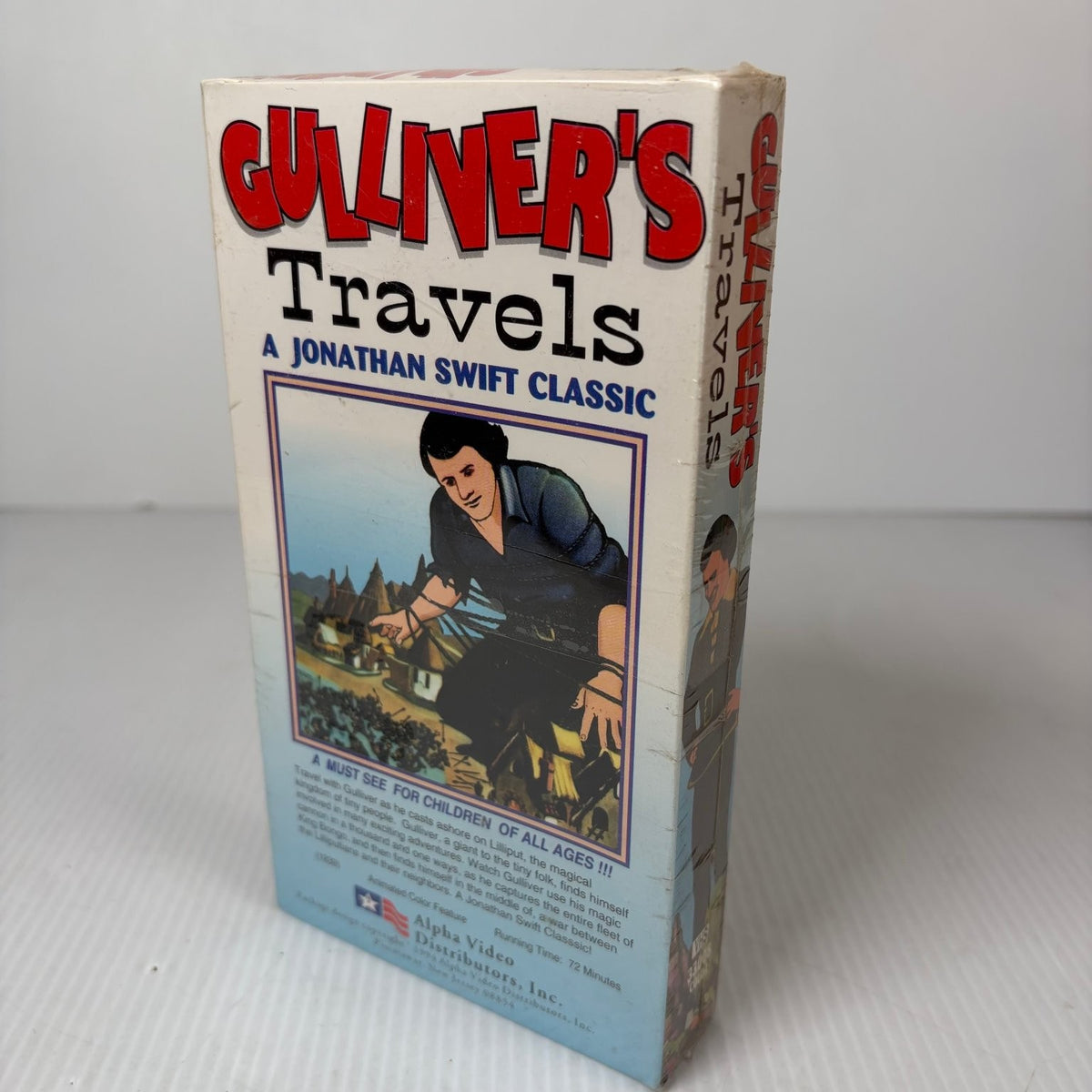 Gulliver's Travels VHS Animated Classic Alpha Video Jonathan Swift