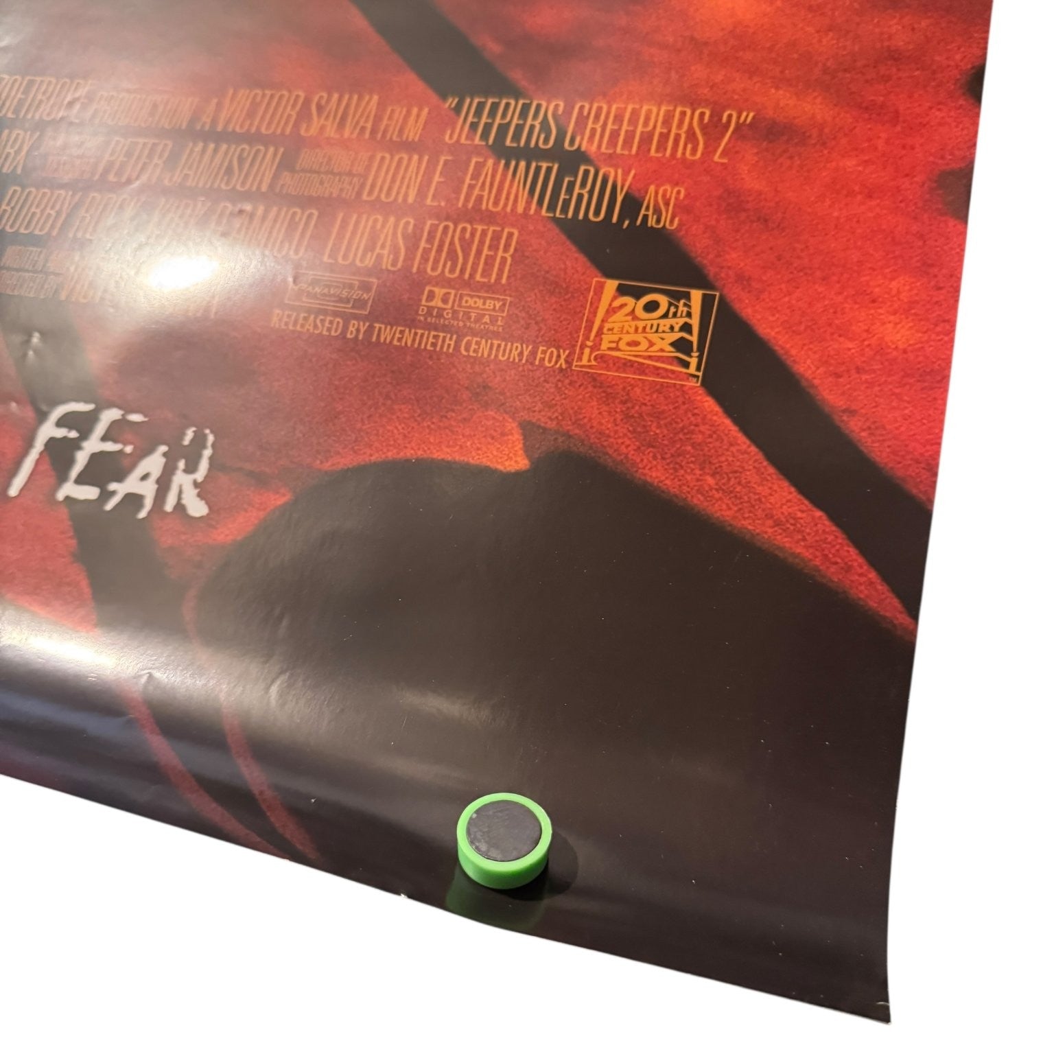 Jeepers Creepers 2 2003 40x27 Full Size One-Sheet Movie Poster USA Horror