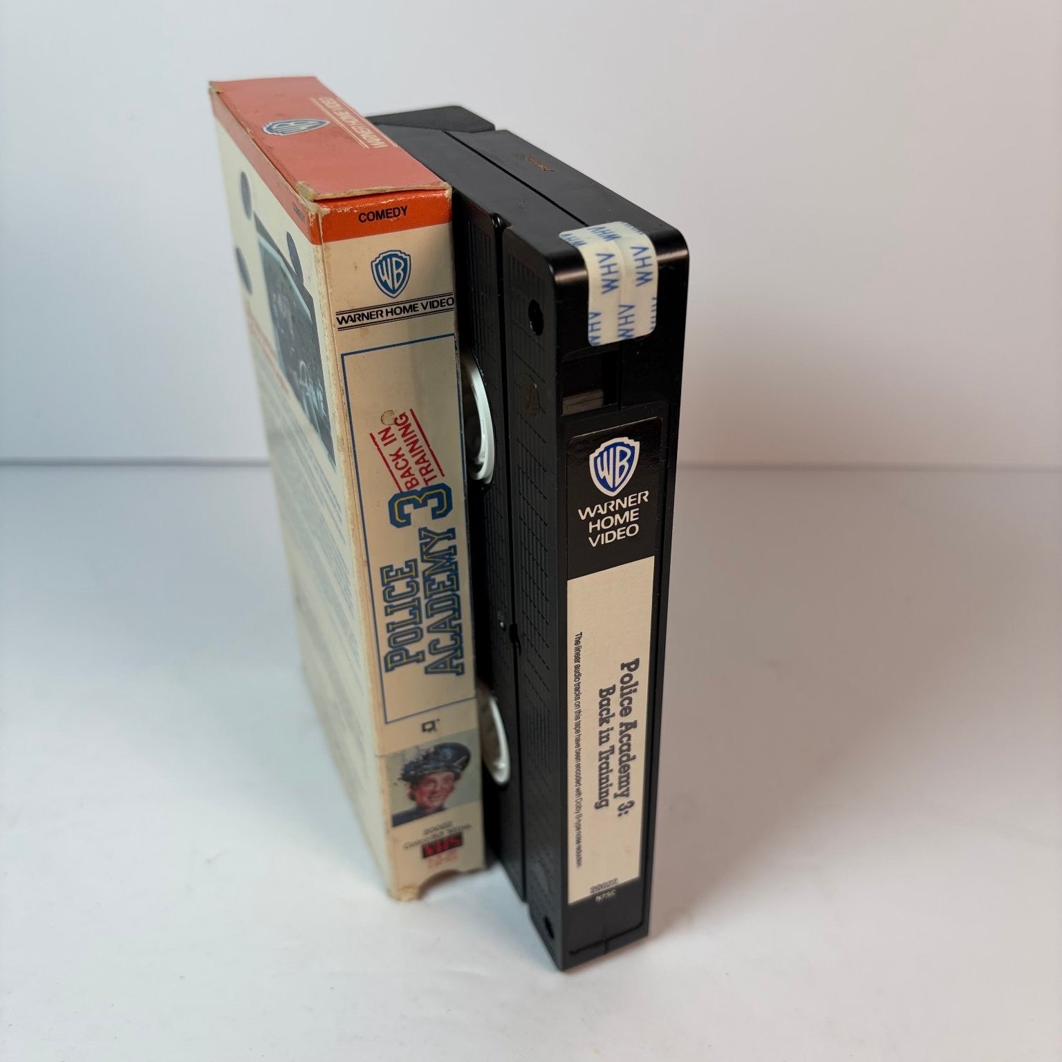Police Academy 3 Back in Training VHS 1986 Comedy Warner Home Video Classic