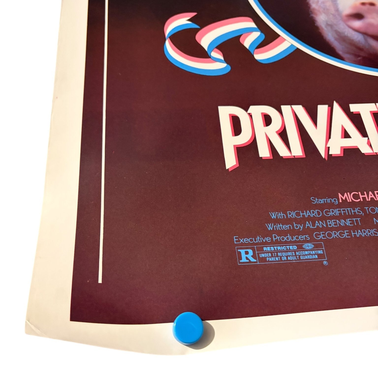 Vintage A Private Function 1984 Video Store Poster Michael Palin Maggie Smith