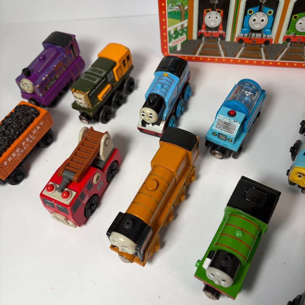 Thomas & Friends Wooden Railway Lot 11 Trains Murdoch Percy Thomas Tin Lunchbox