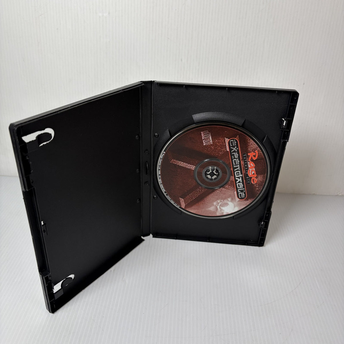 Expendable PC CD-ROM Video Game Disc Only 1999 Rage Software Action Shooter