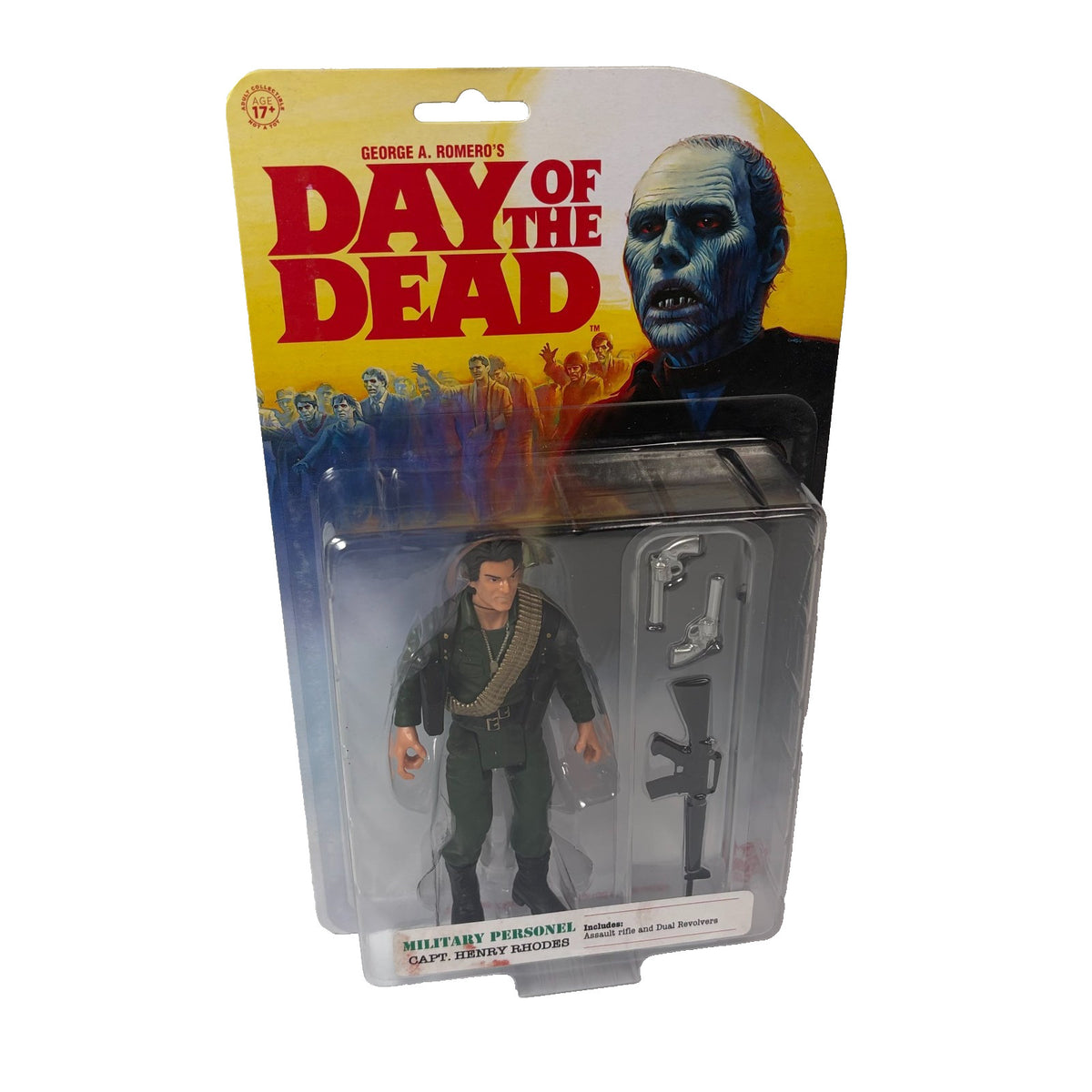 Day of the Dead Captain Henry Rhodes Figure Trick or Treat Studios MOC