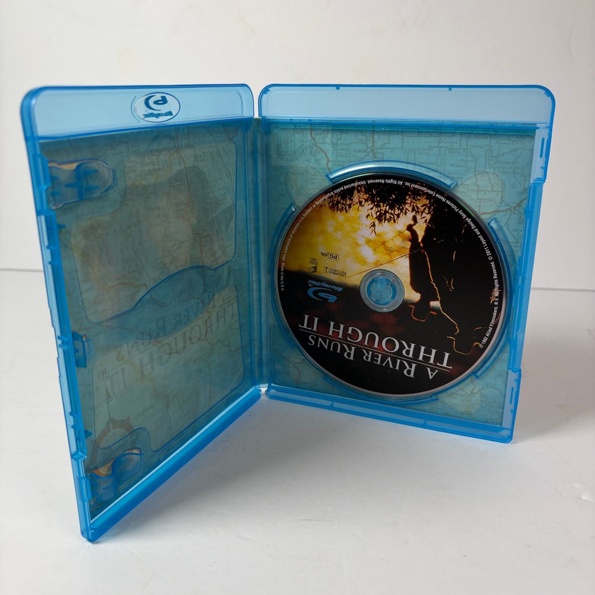 A River Runs Through It Blu-ray 1992 Brad Pitt Robert Redford Fishing Drama