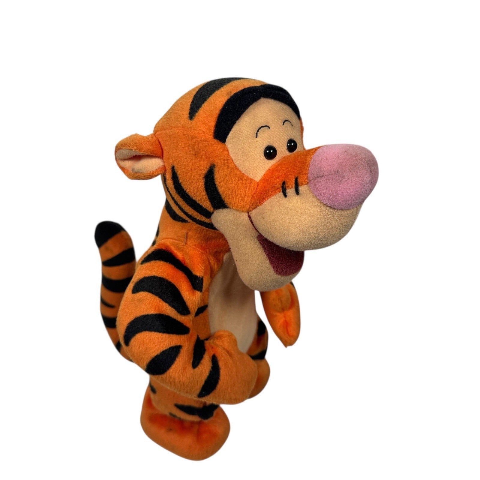 Vintage Disney Bouncing Tigger Talking Jumping 12” Mattel 1998 Winnie The Pooh
