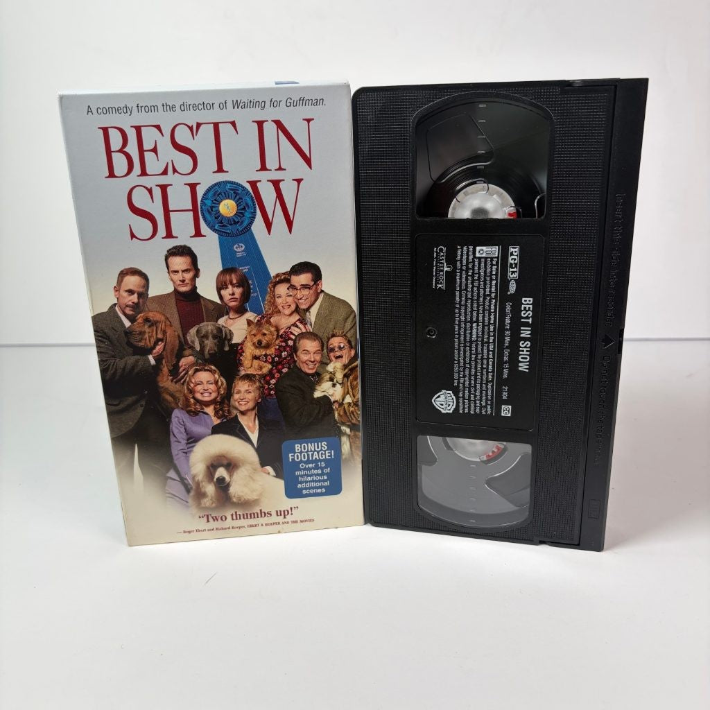 Best in Show VHS Christopher Guest Bonus Footage Comedy Warner Castle Rock