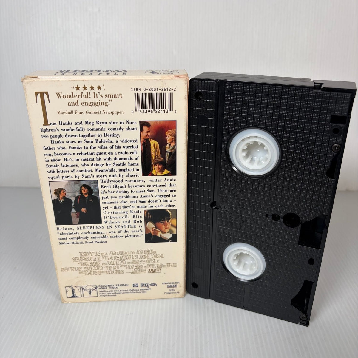 Sleepless in Seattle VHS 1993 Romantic Comedy Columbia Tristar Tom Hanks