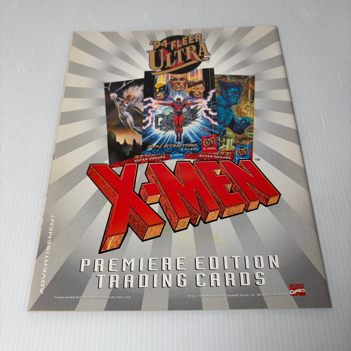 Spider-Man Magazine June 1994 Wolverine X-Men Marvel Comics Pull-Out