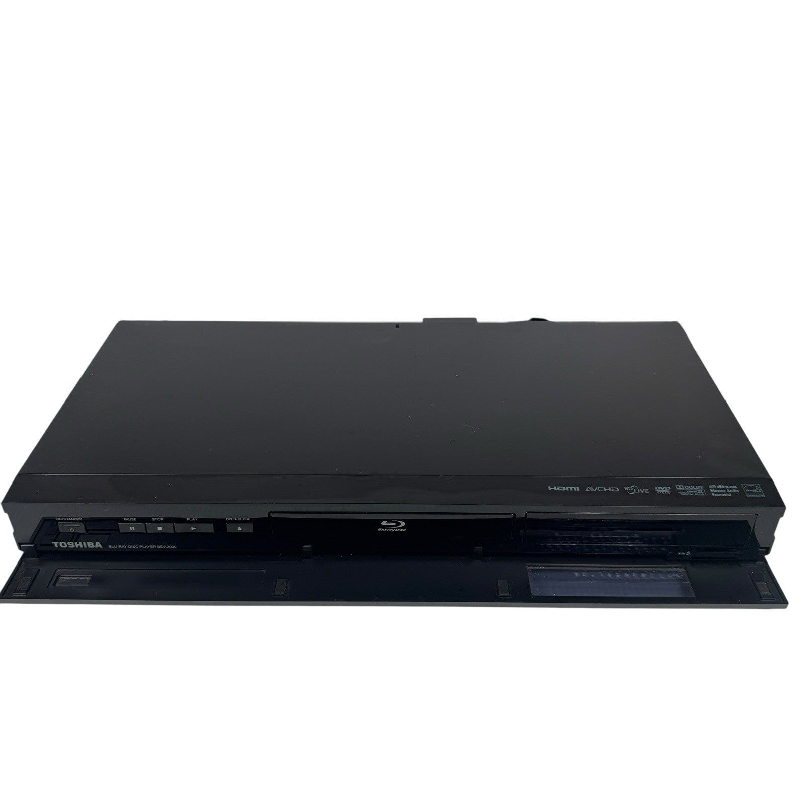 Toshiba BDX2200KU Blu-Ray Disc & DVD Player w/ Streaming - Manual & Remote